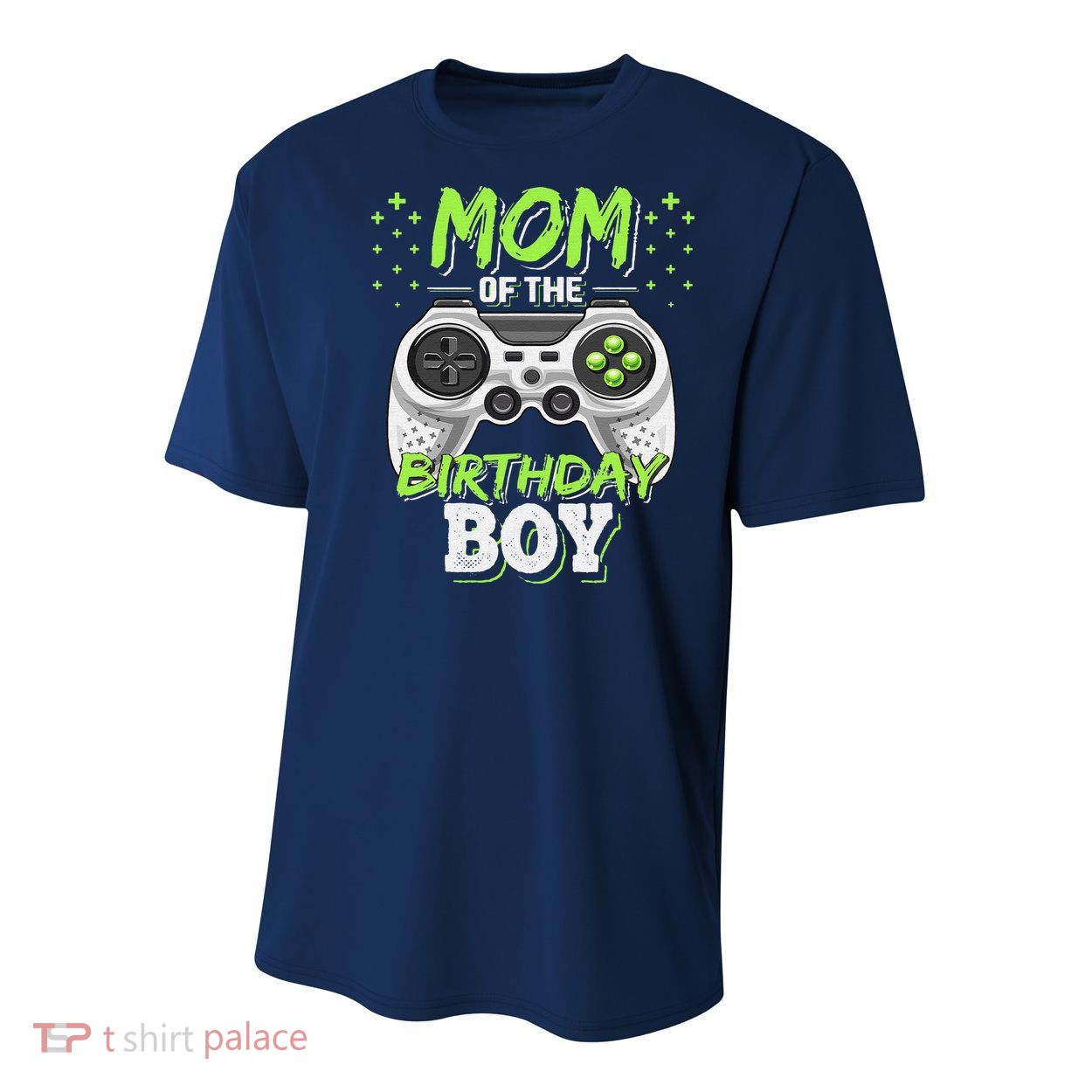 Mom Of The Birthday Boy Matching Video Gamer Party Youth Performance Sprint T-Shirt