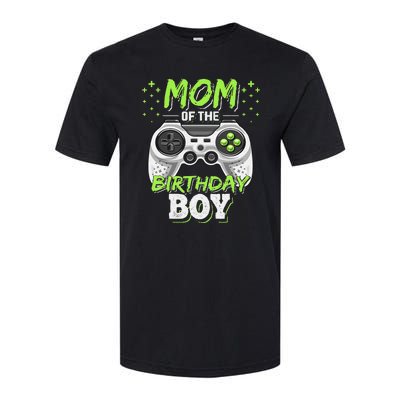 Mom Of The Birthday Boy Matching Video Gamer Party Softstyle CVC T-Shirt