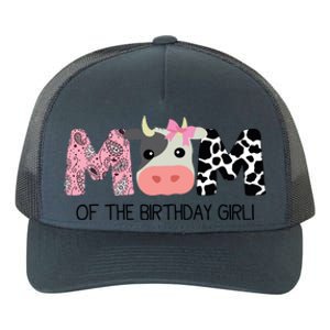 Mom Of The Birthday For Cow Farm Birthday Cow Mommy 1st Yupoong Adult 5-Panel Trucker Hat