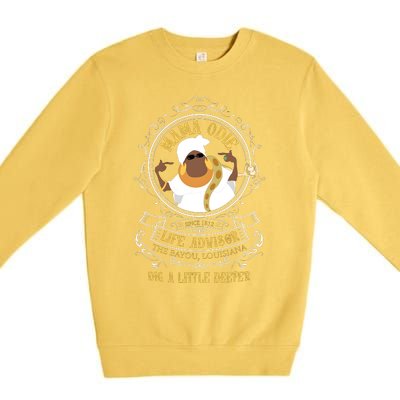 Mama Odie The Princess And The Frog Dig A Little Deeper Premium Crewneck Sweatshirt