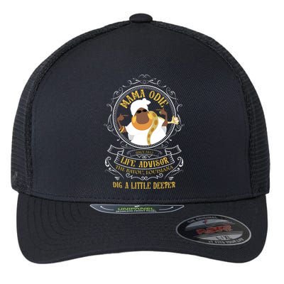 Mama Odie The Princess And The Frog Dig A Little Deeper Flexfit Unipanel Trucker Cap