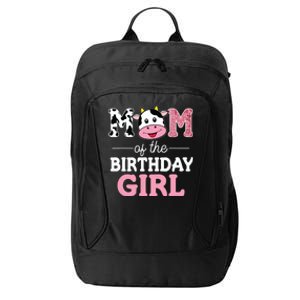 Mom Of The Birthday Farm Cow Mommy Mama 1st City Backpack