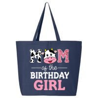 Mom Of The Birthday Farm Cow Mommy Mama 1st 25L Jumbo Tote