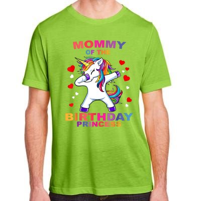 Mommy Of The Birthday Princess Unicorn Outfit Adult ChromaSoft Performance T-Shirt