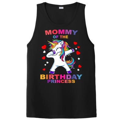 Mommy Of The Birthday Princess Unicorn Outfit PosiCharge Competitor Tank