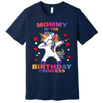 Mommy Of The Birthday Princess Unicorn Outfit Premium T-Shirt