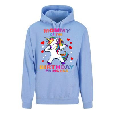 Mommy Of The Birthday Princess Unicorn Outfit Unisex Surf Hoodie