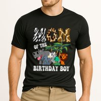 Mom Of The Birthday Boy Zoo Bday Safari Celebration Cooling Performance Crew T-Shirt