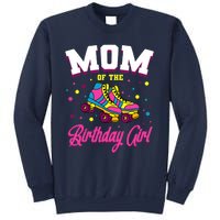 Mom Of The Birthday Girl Roller Skates Bday Skating Party Sweatshirt