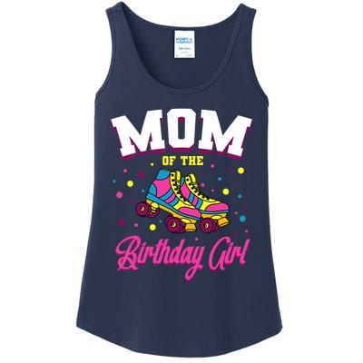 Mom Of The Birthday Girl Roller Skates Bday Skating Party Ladies Essential Tank