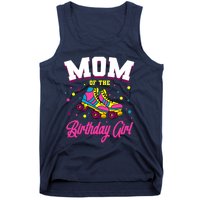 Mom Of The Birthday Girl Roller Skates Bday Skating Party Tank Top