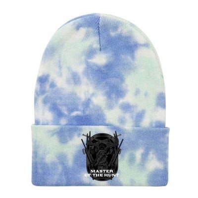 Master Of The Hunt Wildlife Hunting Outdoor Hunter Hobby Gift Tie Dye 12in Knit Beanie