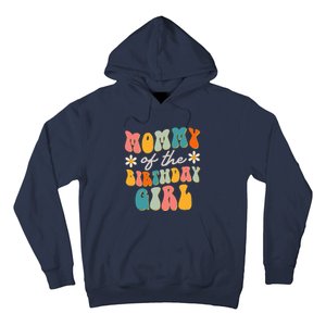 Mommy Of The Birthday Groovy Themed party Hoodie