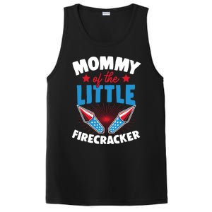 Mommy Of The Little Firecracker Matching Family 4th Of July Cool Gift PosiCharge Competitor Tank