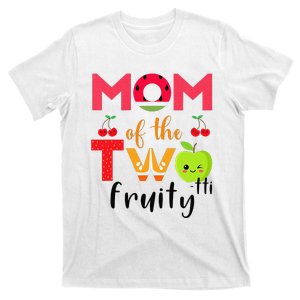 Mom Of the Twotti Frutti 2nd Birthday Party Fruit Themed T-Shirt