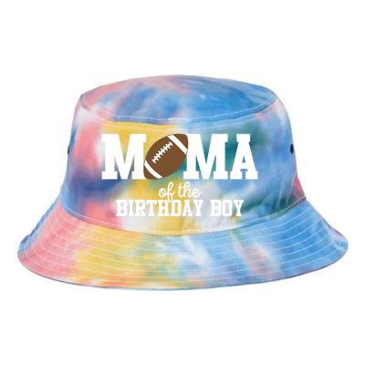 Mama Of The Birthday Football Lover First Birthday Party Cute Gift Tie Dye Newport Bucket Hat