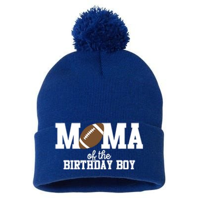 Mama Of The Birthday Football Lover First Birthday Party Cute Gift Pom Pom 12in Knit Beanie