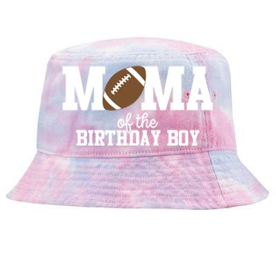 Mama Of The Birthday Football Lover First Birthday Party Cute Gift Tie-Dyed Bucket Hat