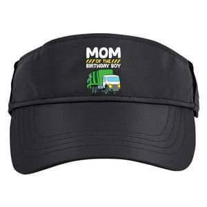 Mom Of The Birthday Boy Garbage Truck Birthday Party Adult Drive Performance Visor