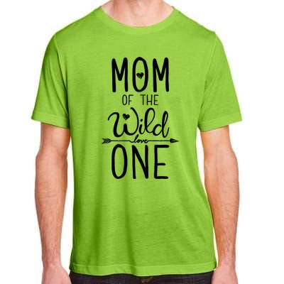 Mom Of The Wild One Mother Moms Mommy Adult ChromaSoft Performance T-Shirt