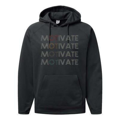 Motivate Occupational Therapy Ot Therapist Performance Fleece Hoodie