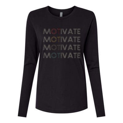 Motivate Occupational Therapy Ot Therapist Womens Cotton Relaxed Long Sleeve T-Shirt