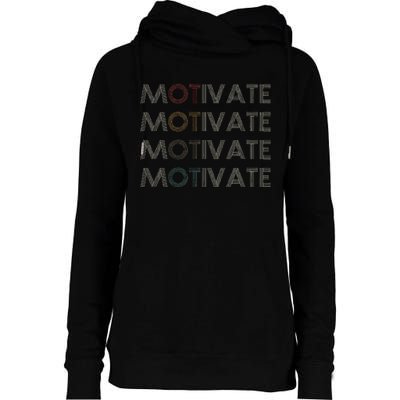 Motivate Occupational Therapy Ot Therapist Womens Funnel Neck Pullover Hood