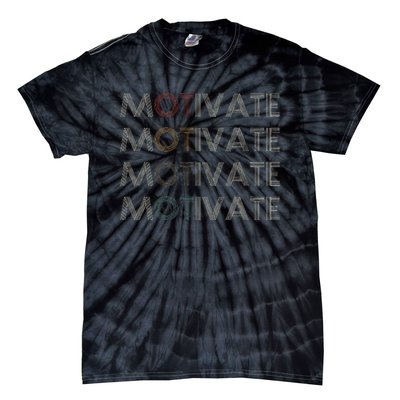 Motivate Occupational Therapy Ot Therapist Tie-Dye T-Shirt