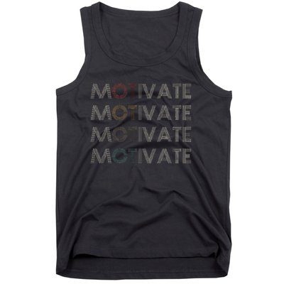 Motivate Occupational Therapy Ot Therapist Tank Top