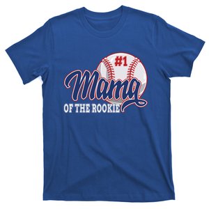 Mama Of The Rookie Baseball 1st Birthday Baseball Theme Gift T-Shirt