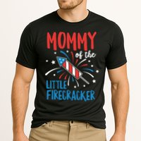 Mommy Of The Little Firecracker Pregnancy Announcet Gift Cooling Performance Crew T-Shirt