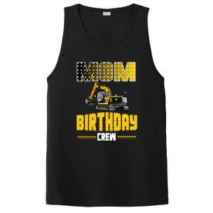 Mom Of The Birthday Crew Party Excavator PosiCharge Competitor Tank