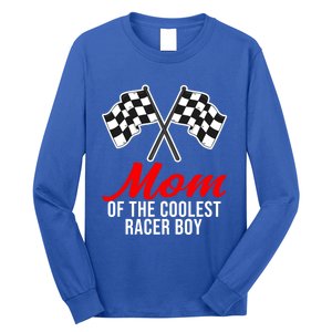 Mom Of The Awesome Racer Car Racing Racecar Gift Long Sleeve Shirt