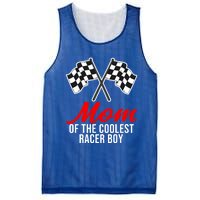 Mom Of The Awesome Racer Car Racing Racecar Gift Mesh Reversible Basketball Jersey Tank