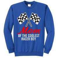 Mom Of The Awesome Racer Car Racing Racecar Gift Tall Sweatshirt