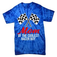 Mom Of The Awesome Racer Car Racing Racecar Gift Tie-Dye T-Shirt