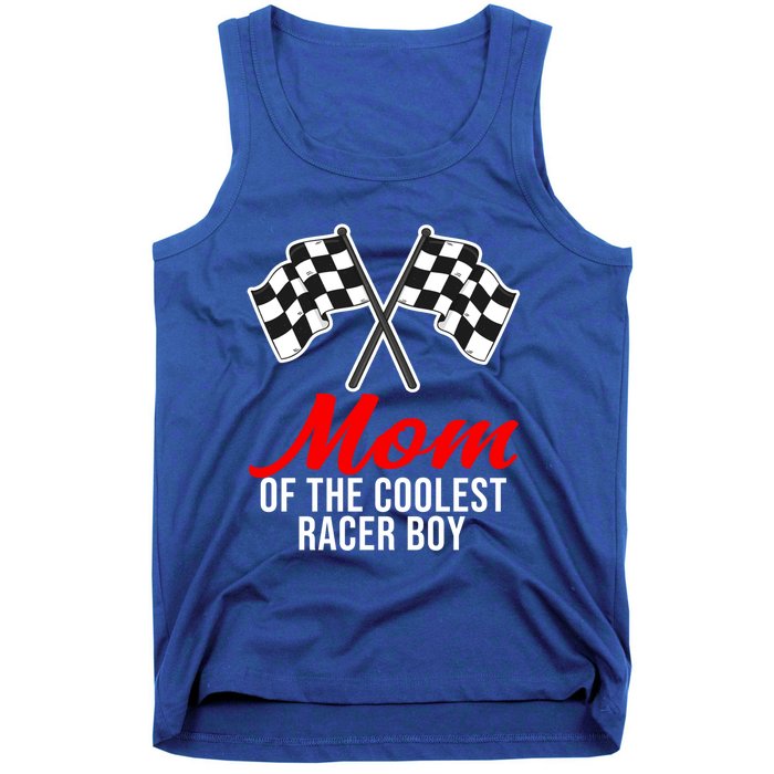 Mom Of The Awesome Racer Car Racing Racecar Gift Tank Top