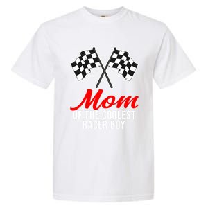 Mom Of The Awesome Racer Car Racing Racecar Gift Garment-Dyed Heavyweight T-Shirt