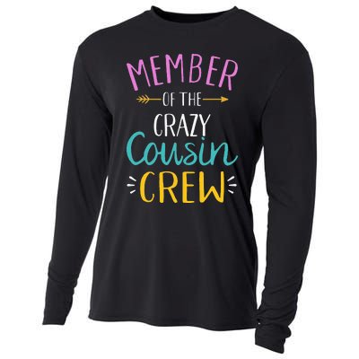 Member of the crazy cousin crew Cooling Performance Long Sleeve Crew