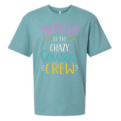 Member of the crazy cousin crew Sueded Cloud Jersey T-Shirt