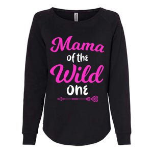 Mom Of The Wild One Mama Of The Wild One Gift Womens California Wash Sweatshirt