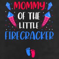 Mommy Of The Little Firecracker 4th Of July Pregnancy Gift 11oz C Handle Ceramic Mug
