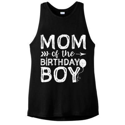 Mom Of The Birthday Gift Mothers Day Gift Ladies PosiCharge Tri-Blend Wicking Tank