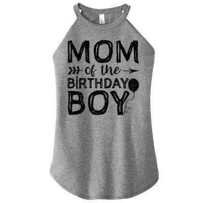 Mom Of The Birthday Gift Mothers Day Gift Women's Perfect Tri Rocker Tank