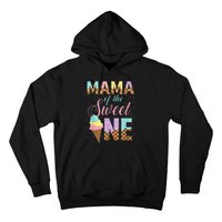 Mama Of The Sweet One Ice Cream 1st First Birthday Family Hoodie