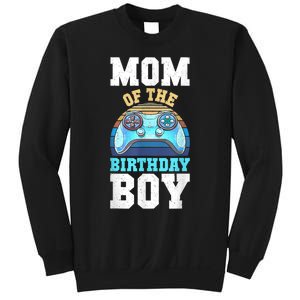 Mom Of The Birthday Boy Matching Video Gamer Birthday Party Sweatshirt