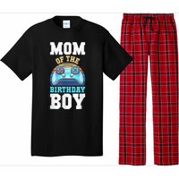 Mom Of The Birthday Boy Matching Video Gamer Birthday Party Pajama Set