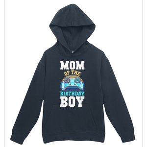 Mom Of The Birthday Boy Matching Video Gamer Birthday Party Urban Pullover Hoodie