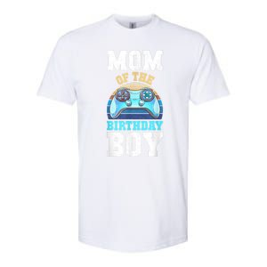 Mom Of The Birthday Boy Matching Video Gamer Birthday Party Softstyle CVC T-Shirt