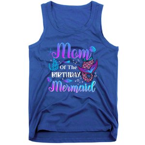 Mom Of The Birthday Mermaid Cute Birthday Matching Family Cute Gift Tank Top